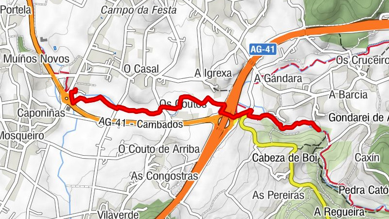 Barrantes - Os Coutos - A Igrexa - San Martiño de Meis