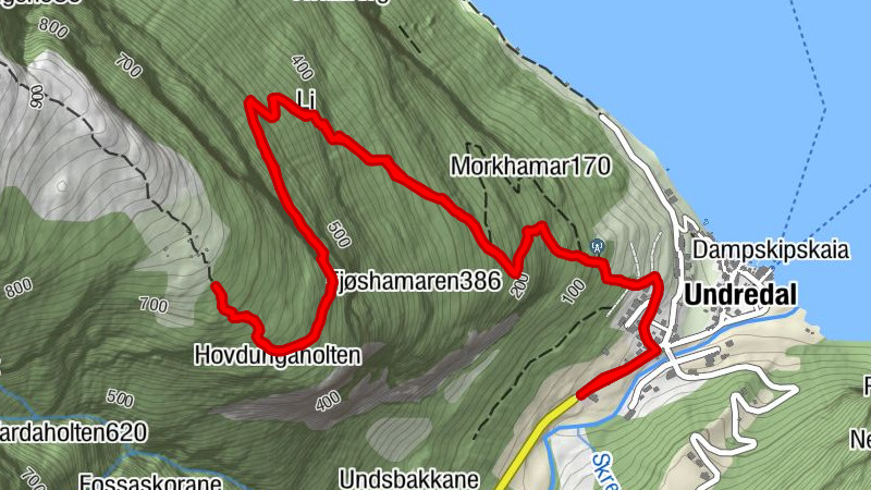 Aurland - Undredal - Li