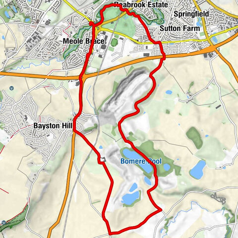 Shrewsbury - Kemps Eye - Bayston Hill