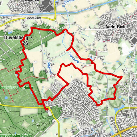 Helmond - Beukenberg - Duvelsberg - Lieshout