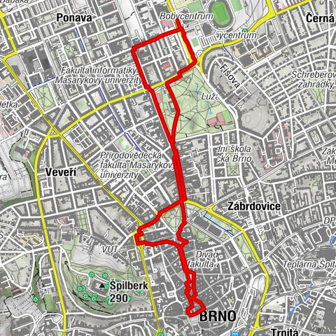 Město Brno - svatý Tomáš apoštol - svatý Jakub Starší - J. A. Komenského