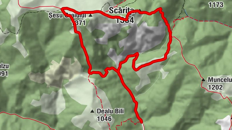 Poșaga - Izvorul Belioarei - Șesu Craiului - Scărița