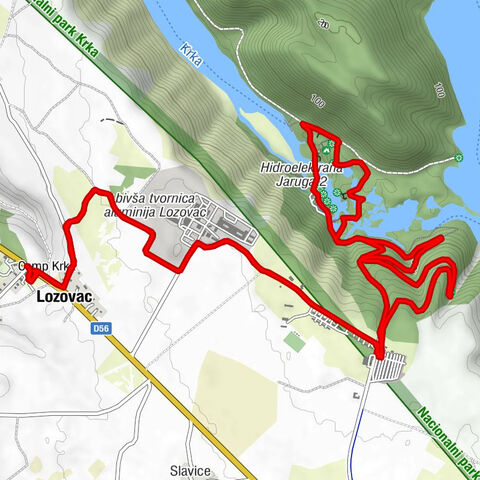 Lozovac - Stari mlin - Grancigula - Kalikuša