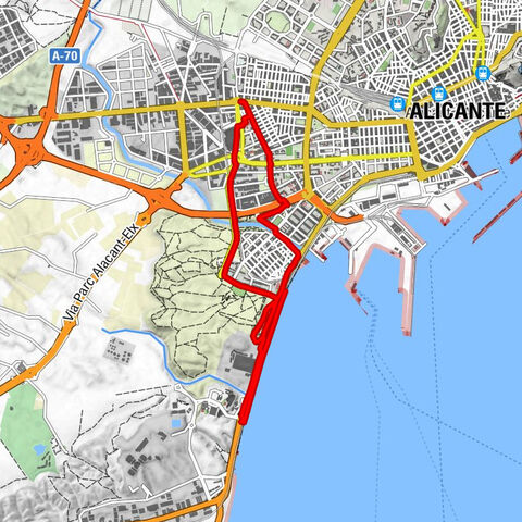 Alacant / Alicante - Urbanització El Palmeral - Polígon El Baver