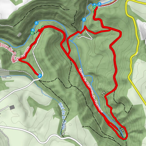 Lons-le-Saunier - Cascade du Saut des Maillys - Moulin du Saut - Source de l'Ain