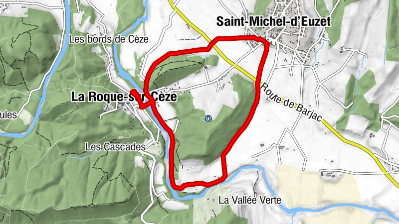 La Roque-sur-Cèze - Les Cascades du Sautadet - Maria - Saint-Michel-d'Euzet