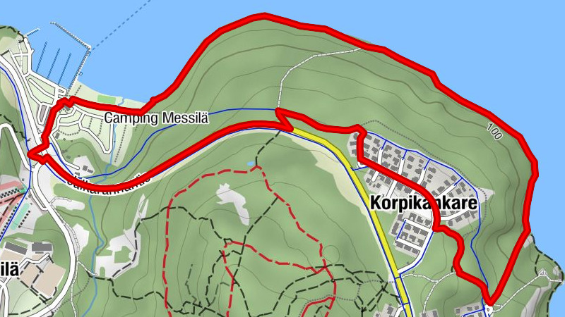 Korpikankare - Camping Messilä