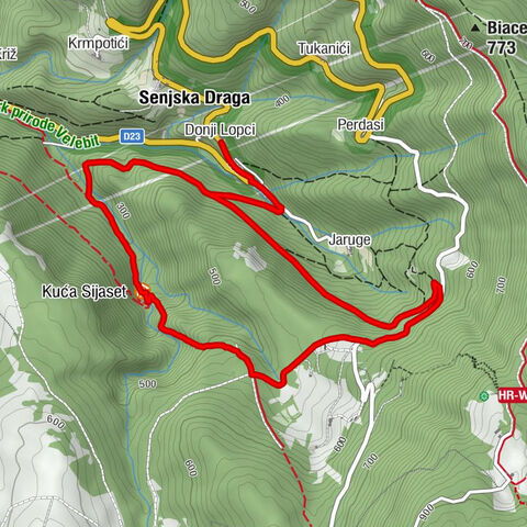 Senjska Draga - Konoba Jozephina - Kuća Sijaset - Donji Lopci