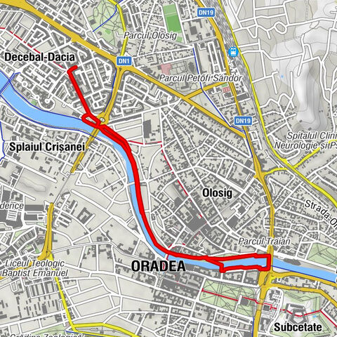 Decebal-Dacia - Orașul Nou - Oradea