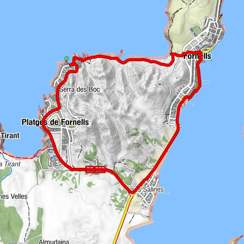 Platges de Fornells - La Frañola - Fornells - Ca na Marga