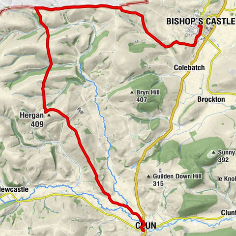 Bishop's Castle - Clun