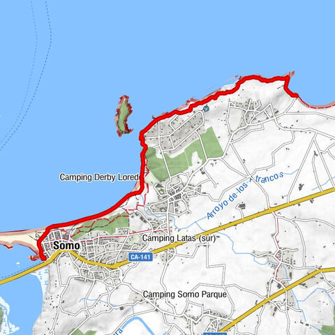 Embarcadero de Somo - Somo - Hocico de la Peña - Ribamontán al Mar