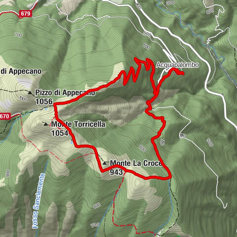 Acquapalombo - Monte La Croce