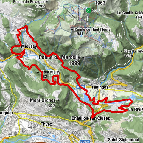 E-MTB route - The Saint Gras chapel