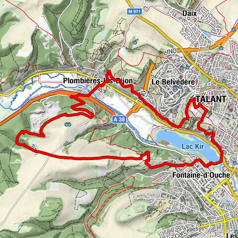 Talant - Dijon - La Cras - Plombières-lès-Dijon