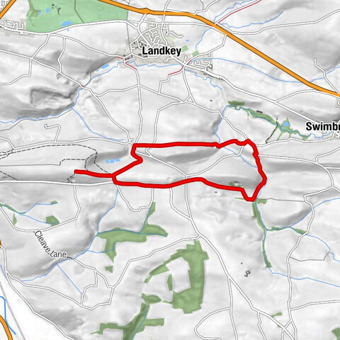 Swimbridge - Hannaford - Bableigh - Landkey
