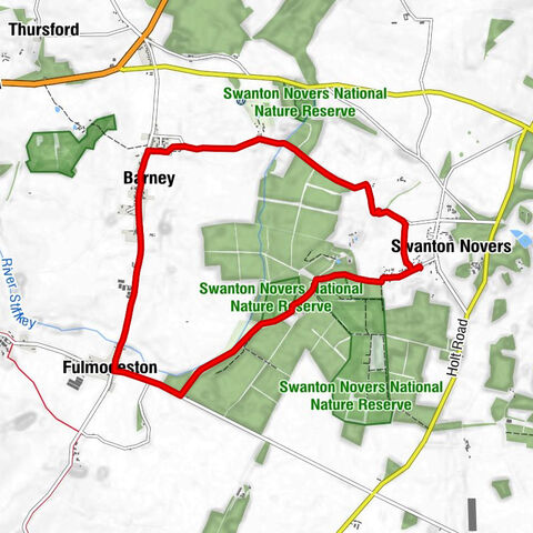 Swanton Novers - Fulmodeston - Barney - Saint Edmunds