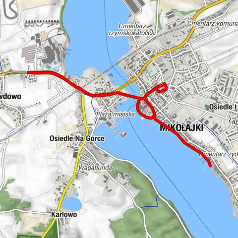 Prawdowo - Port Mikołajki - Mikołajki
