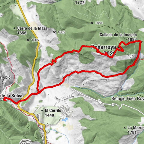 Alcalá de la Selva - Peñarroya - Collado de la Imagen