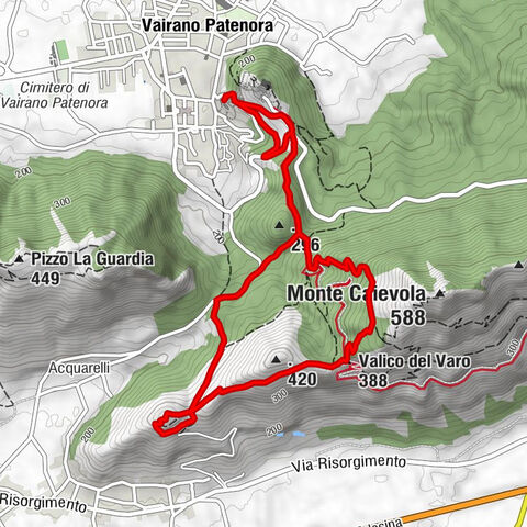 Vairano Patenora - ex chiesa di Marzanello vecchio - . - Valico del Varo