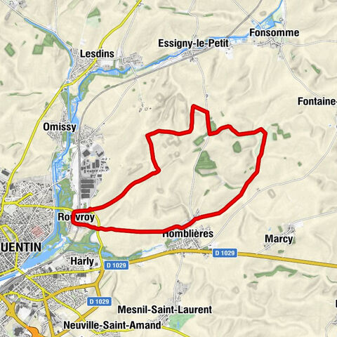 Rouvroy - Église Saint-Martin - Saint-Quentin - Homblières