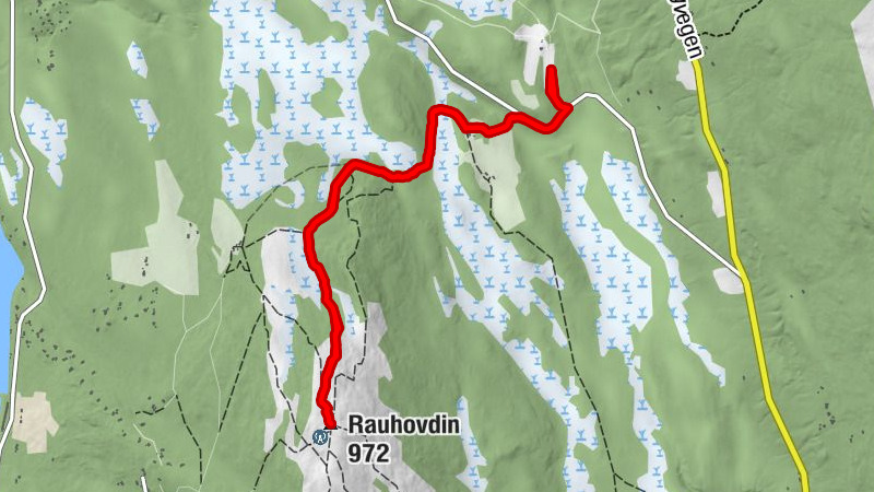 Oppdal - Rauhovdin