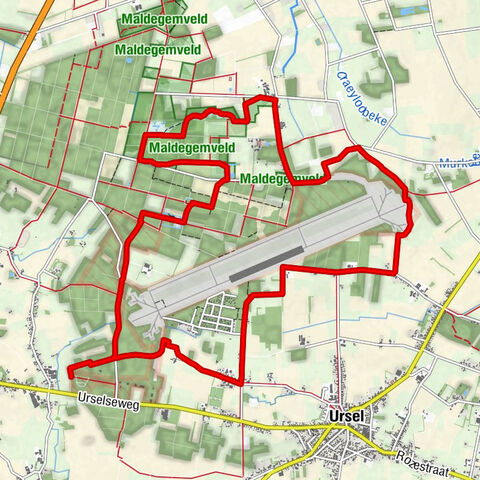 Maldegem - 't Moorken - Uitkijkheuvel Maldegemveld - Ursel