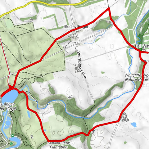 Hell Wath Park - Ripon - Studley Roger