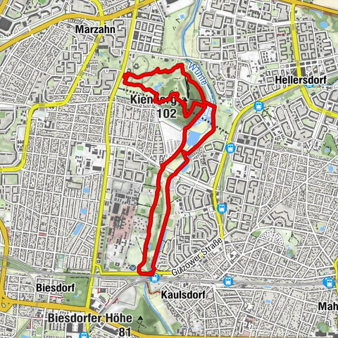 Marzahn-Hellersdorf - Kienberg - Südterrasse - Berlin