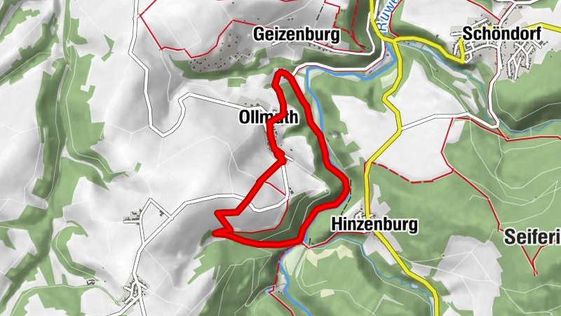 Geizenburg - Hinzenburg - Ollmuth