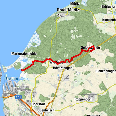 Gelbensande - Gartenanlage Hirschburger Weg - Stuthof