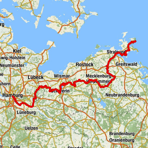 Steinstraße - Hütterberg - Pickel - Sassnitz