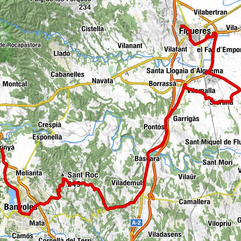 Figueres - Església de Santa Coloma - Banyoles - Sant Andreu