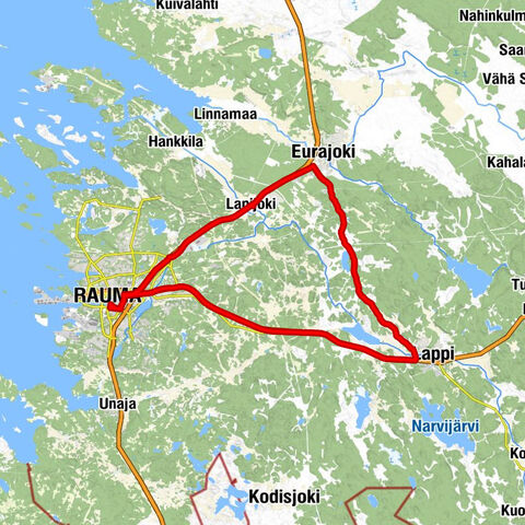 Rauma - Pelastusarmeija - Uotila - Lounaskahvila Sininen Tupa