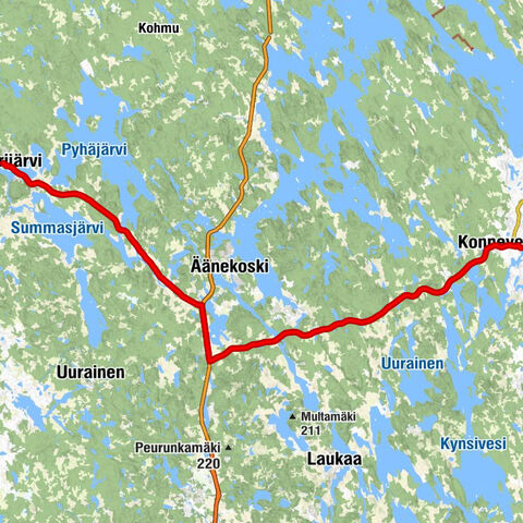 Konnevesi - Ravintola Apaja - Saarijärvi - PikkuEmäntä