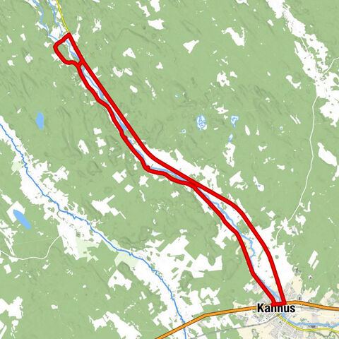 Kannus - Hokkaranta - Pyörre - Välikannus