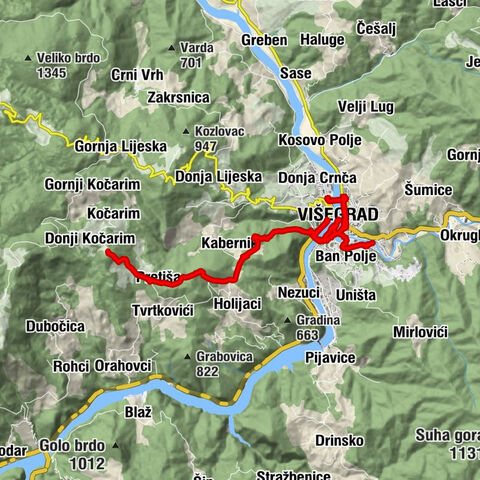 Претиша - Višegrad - Careva džamija - Vodenice