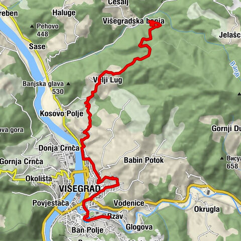 Rzav - Vodenice - Višegrad - Вишеградска Бања