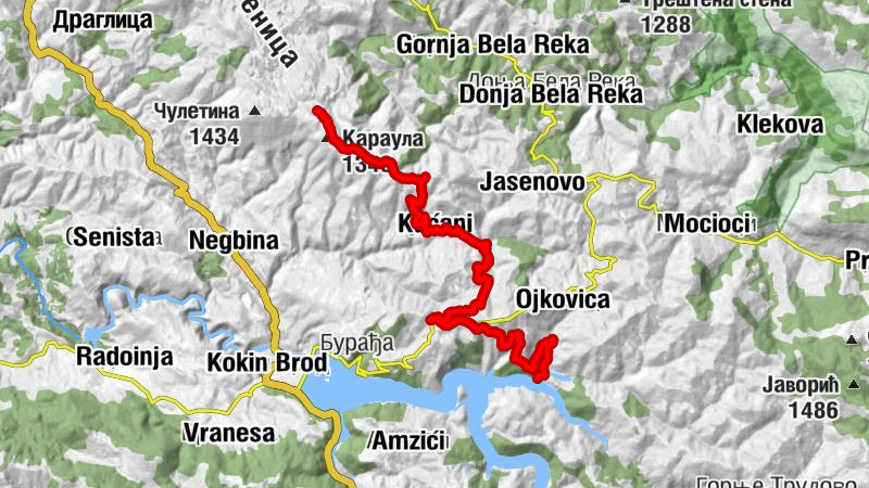 Забој - Прло - Кућани - Ојковица
