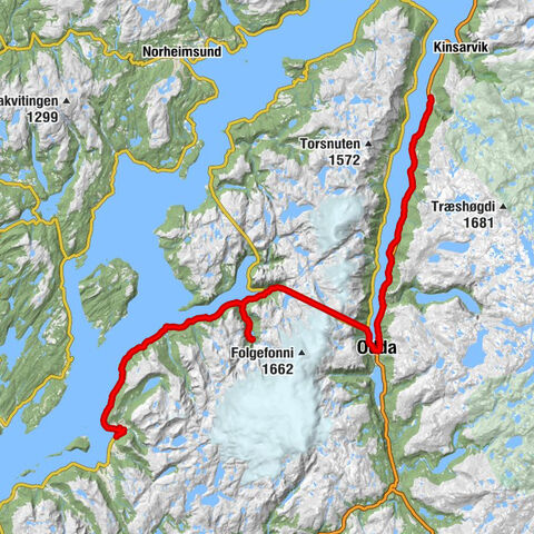 Rosendal - Kvinnherad kyrkje - Hundsøyra - Lofthus