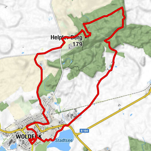 Woldegk - Helpter Berg - Sankt Petri