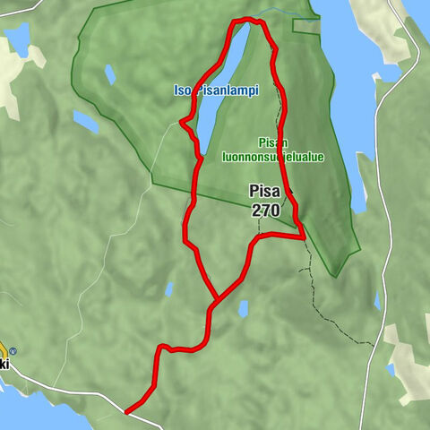 Nilsiä - Pirunkellari - Pisa
