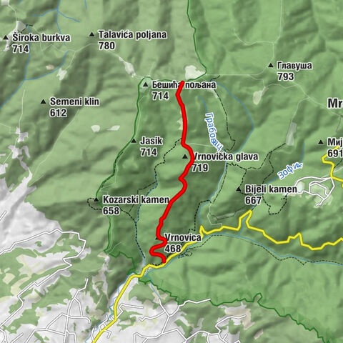 Дера / Dera - Vrnovica - Vrnovička glava