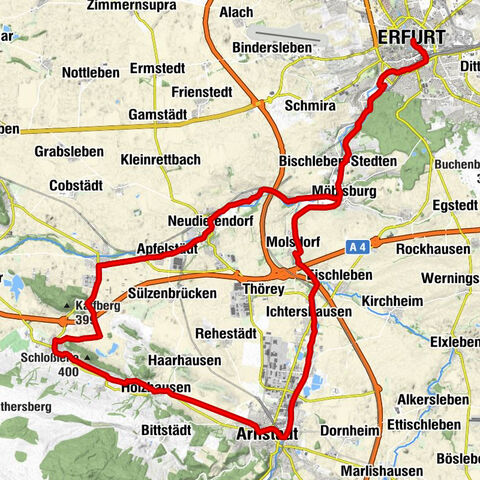 Erfurt - Thomaskirche - St. Benignus - St. Maria