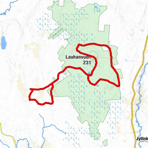 Sarviluoma - Lauhanvuori - Isojoki