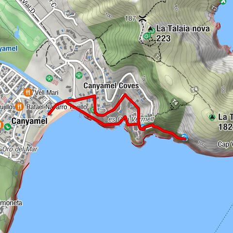 Canyamel - Cova de s'Embarcador Reig o des Contrabandistesa - Coves d'Artà - Capdepera