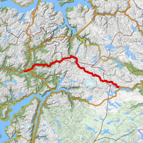 Ulvik - Myrdal Fjellstove - Urdshovd - Vossavangen