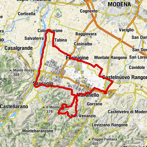 Formigine - San Giovanni Battista - San Lorenzo - San Giacomo Maggiore