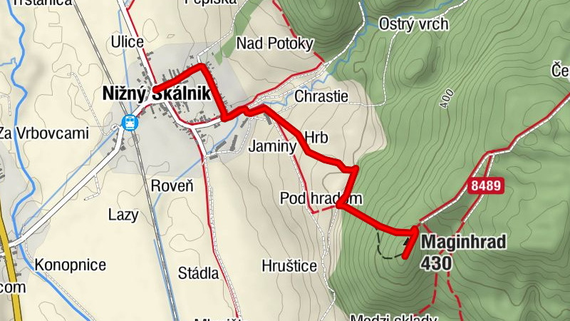 Evanjelický a. v. kostol - Hrb - Maginhrad - Nižný Skálnik