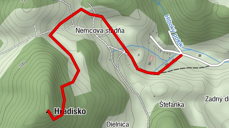 Nemecká - Hradisko